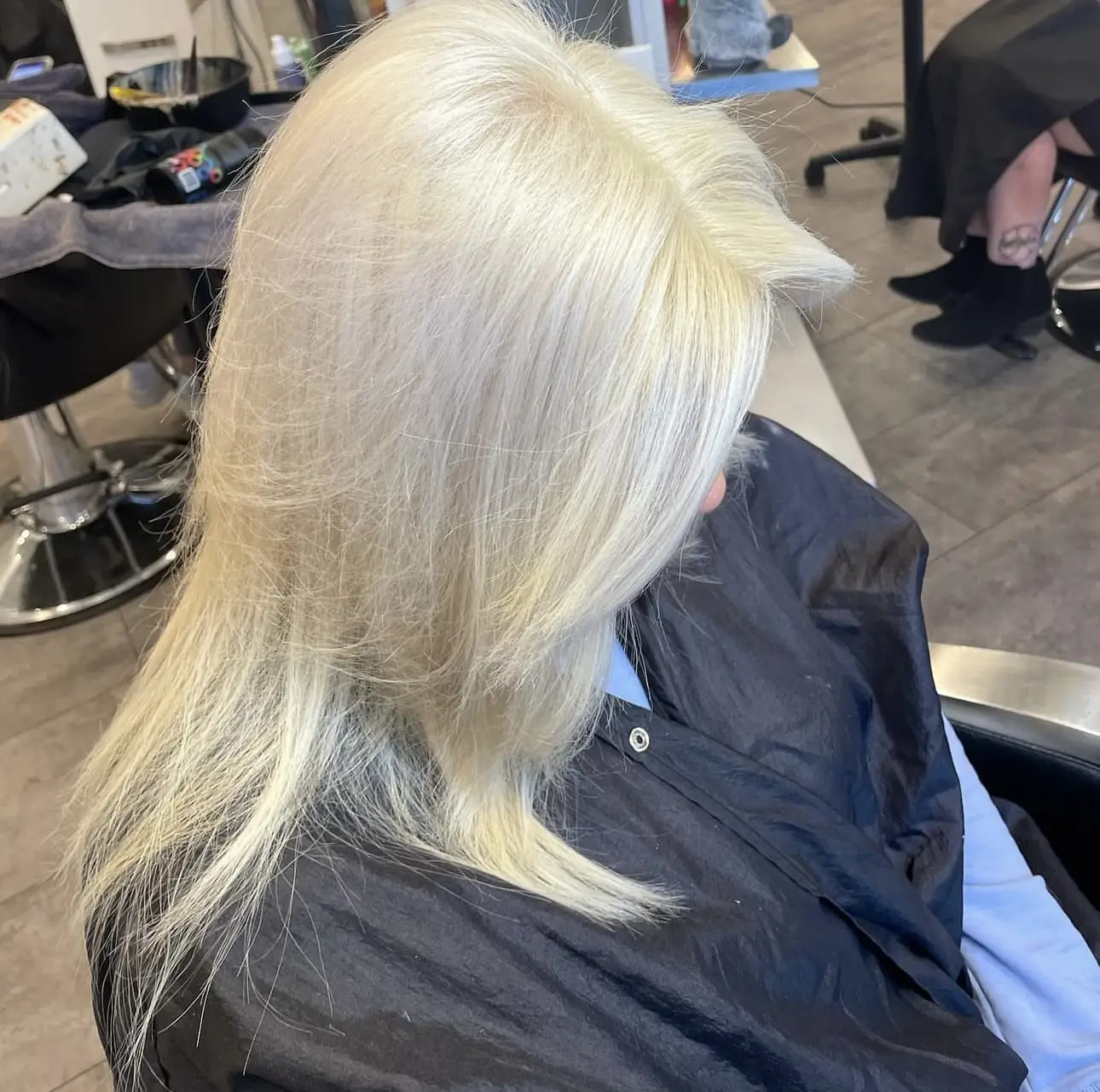 Toned hair